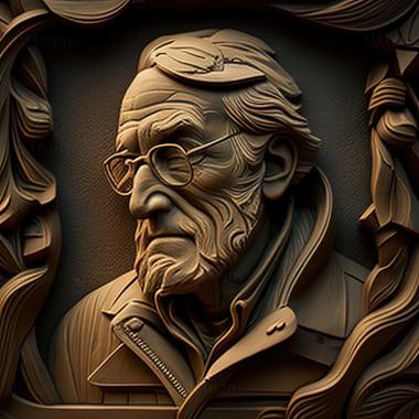 3D model Ralph Earl American artist (STL)